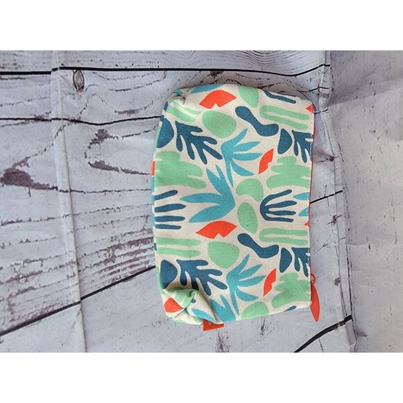 Ipsy Force Of Nature tropical Beach print makeup Glam bag - Picture 2 of 7